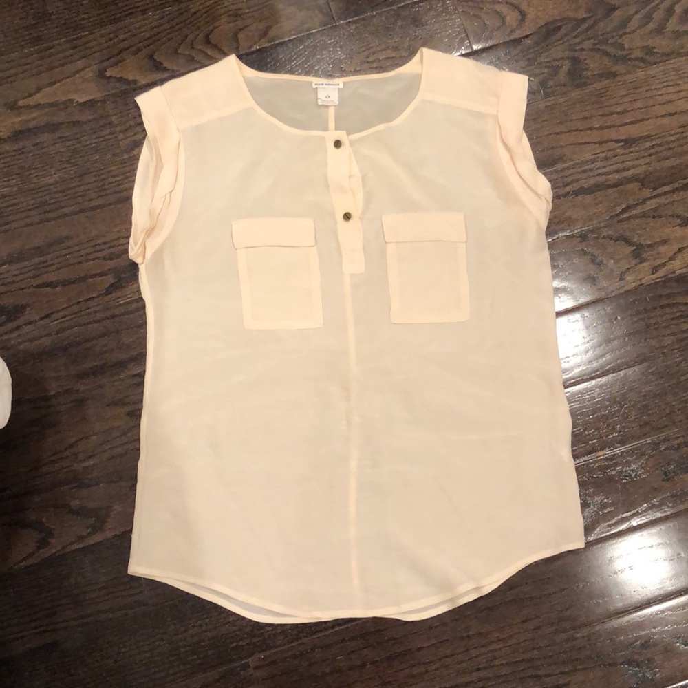 Club Monaco silk blouse
